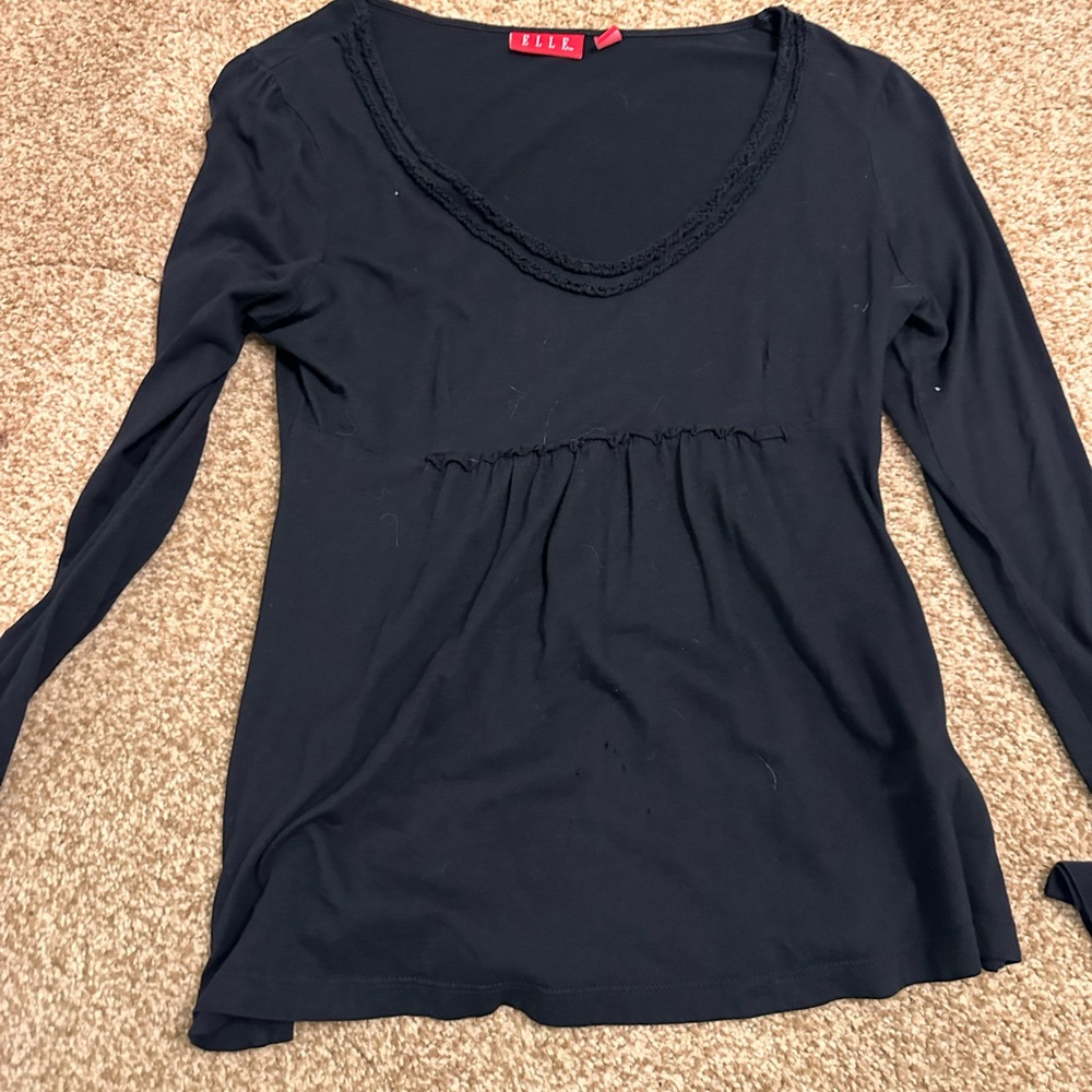 black blouse